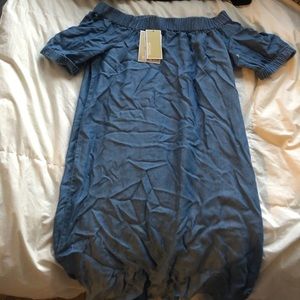 Michael Kors off the shoulder dress